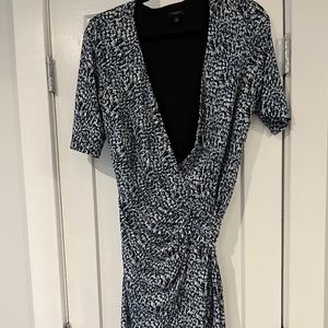 Ann Taylor faux wrap dress